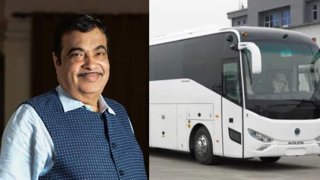 Nitin Gadkari What will be available in Nagpur with the convenience of a bus service like an airplane? Nitin Gadkari's new dream Marathi News Nitin Gadkari : नागपूरमध्ये विमानासारख्या सोयी असलेली बस सेवा, काय काय उपलब्ध असणार? नितीन गडकरींचं नवीन स्वप्न