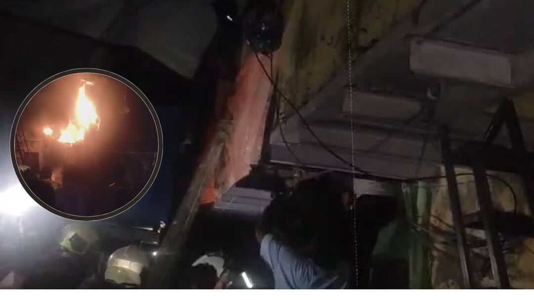 Mumbai Chembur Fire 5 members of the same family died in the Siddharth Colony Chawl Marathi News Mumbai Fire: मुंबईत साखरझोपेत असताना कुटुंबावर काळाचा घाला, चाळीतील आगीत 7 जणांचा होरपळून मृत्यू