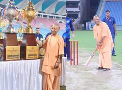 Watch: ક્રિકેટના મેદાન પર ઉતર્યા સીએમ યોગી, બેટિંગના કૌશલ્યથી ચોંકાવ્યા, જુઓ વીડિયો
