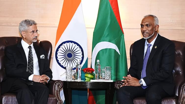 Maldives President Muizzu Begins India Go to, Meets EAM Jaishankar In Delhi; Talks With PM Modi