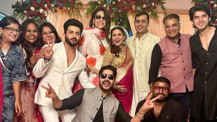 Shraddha Arya recently hosted a beautiful baby shower, and it was all about love, joy, and style! The entire 'Kundali Bhagya' cast can be seen in attendance.