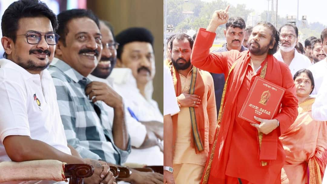 Actor Prakash Raj praises Tamil Nadu Deputy CM Udhayanidhi Stalin at an Event in Chennai Prakash Raj: డిప్యూటీ సీఎం అంటే ఉదయనిధి స్టాలిన్‌లా ఉండాలి - పవన్ కళ్యాణ్‌కు ప్రకాష్ రాజ్ మరో కౌంటర్