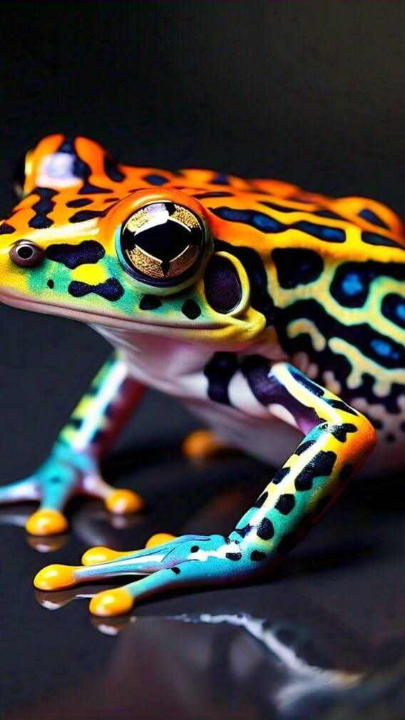 क्या चटक रंग के जीव सच में जहरीले होते हैं?