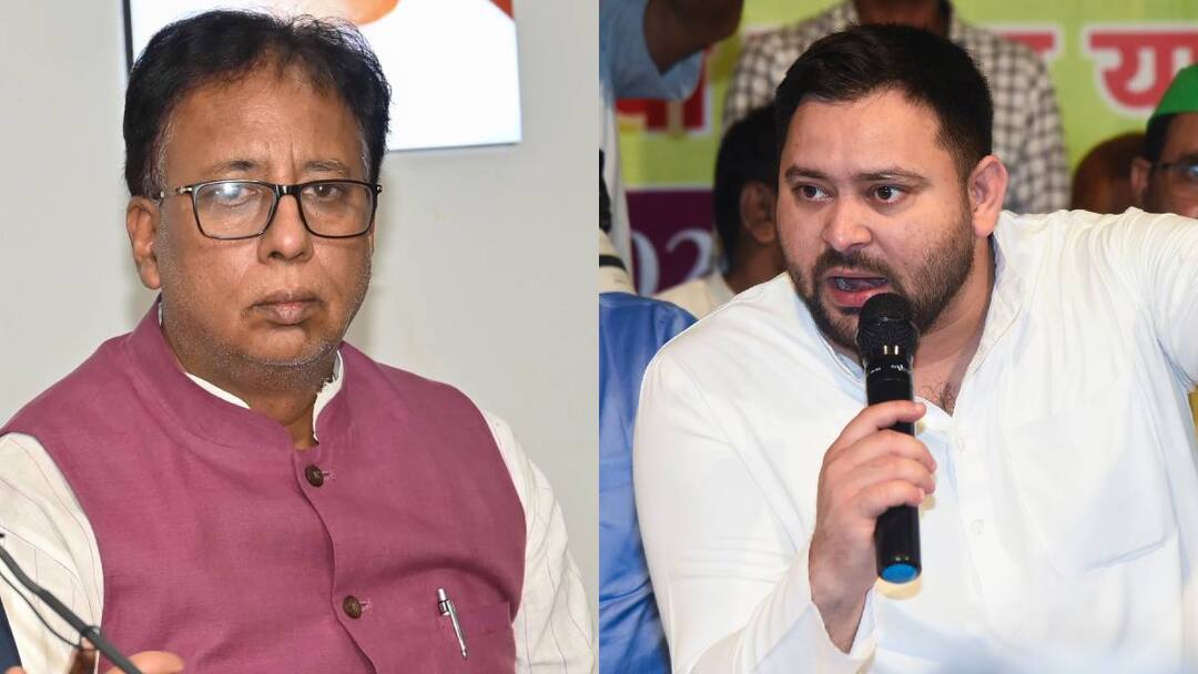 Bihar BJP MP sanjay jaiswal attack on Tejashwi Yadav regarding bail in land for job scam case Land For Job Scam: 'जमानत मिल गई है, लेकिन सभी का जेल जाना तय है', तेजस्वी यादव के बयान पर संजय जायसवाल का पलटवार