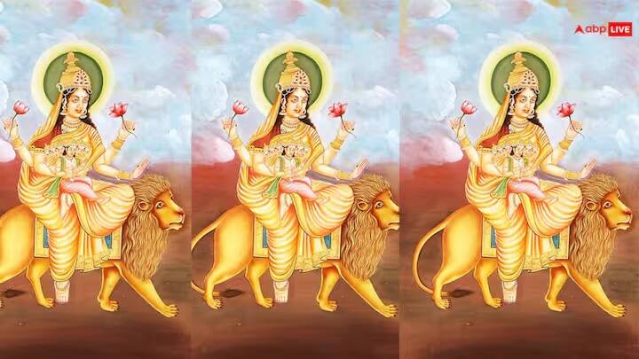 શારદીય નવરાત્રીના પાંચમા દિવસે માતા સ્કંદમાતાનો દિવસ છે. સ્કંદમાતાને ચાર હાથ છે. એક હાથમાં કમળ છે તો બીજા હાથ તેમની ગોદમાં છે. ભગવાન સ્કંદ માતાના ખોળામાં તેમના જમણા હાથ પર છે, જ્યારે તેમના ડાબા હાથમાં કમળ છે.