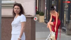 लड़की ने बीच सड़क उतारे अपने कपड़े, घूरते रहे लोग- वीडियो देख अपना माथा पीट लेंगे आप