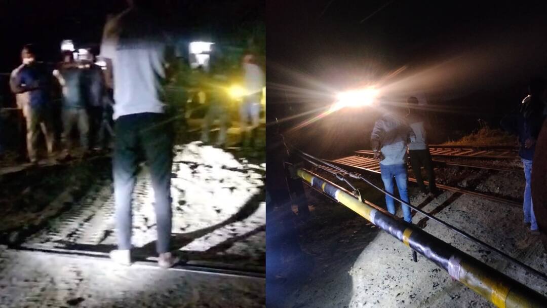 Raebareli conspiracy to derail the train a pile of soil was dumped on railway track रायबरेली में ट्रेन को डिरेल करने की कोशिश, रेलवे ट्रैक पर डाला मिट्टी का ढेर, ऐसे टला हादसा