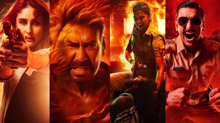 Singham Again Star Cast Fees: 'सिंघम अगेन' में कई बड़े स्टार्स साथ नजर आने वाले हैं. चलिए जानते हैं रोहित शेट्टी के कॉप यूनिवर्स की इस तीसरी इंस्टालमेंट की स्टार कास्ट ने कितनी फीस वसूली है.