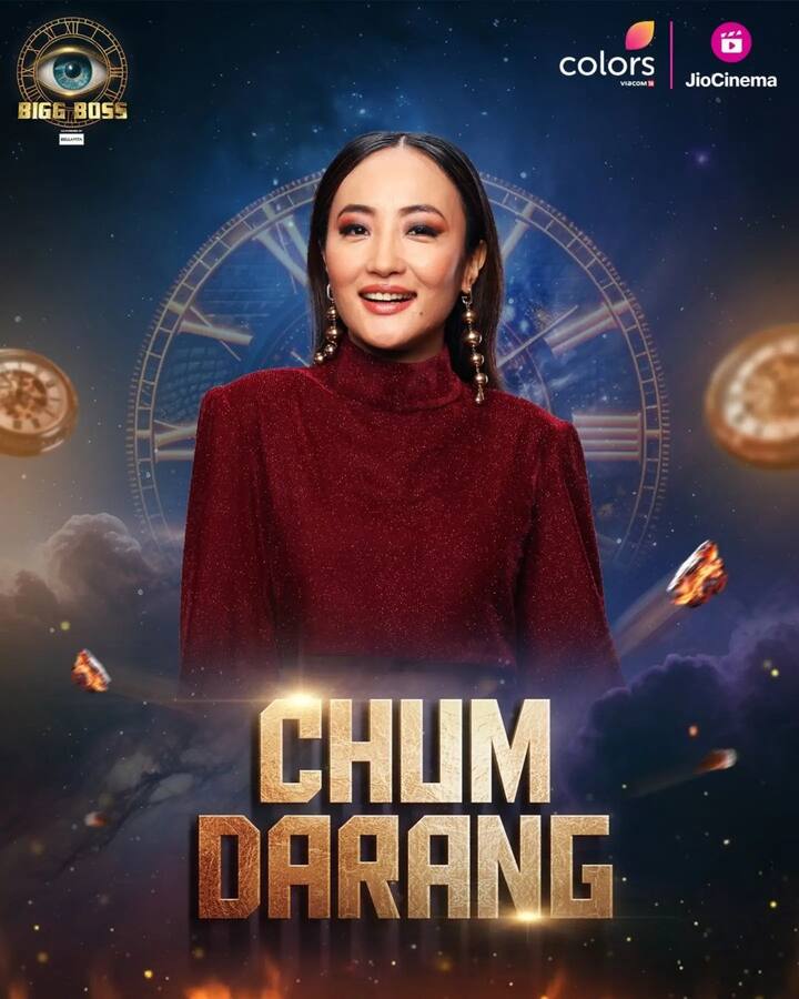 Chum Darang is an Indian actor, social activist and entrepreneur. She has won several pageants. She played a small role in the series 'Paatal Lok'.