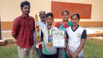 இரண்டு கையிலும் சுழலும் சிலம்பம்... வாள்வீச்சில் தஞ்சை மாணவர் தட்டியதோ தங்கம்..!