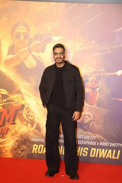 Singham Again के ट्रेलर लॉन्च इवेंट में स्टाइलिश अंदाज में पहुंचे Ajay Devgn सहित पूरी स्टार कास्ट, करीना कपूर ने लूट ली महफिल