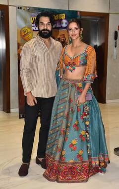 Vicky Vidya ka Woh Wala Video:  નવરાત્રિની ઉજવણી વચ્ચે મલ્ટીકલર લહેંગામાં જોવા મળી તૃપ્તિ ડિમરી