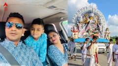 বাড়িতে দুর্গাপুজোর আয়োজন মেহতাবের; মায়ের কাছে সুবিচারের প্রার্থনা