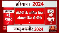 Haryana Election Results: रुझानों में अंबाला कैंट सीट से Anil Vij पीछे | ABP News| Breaking