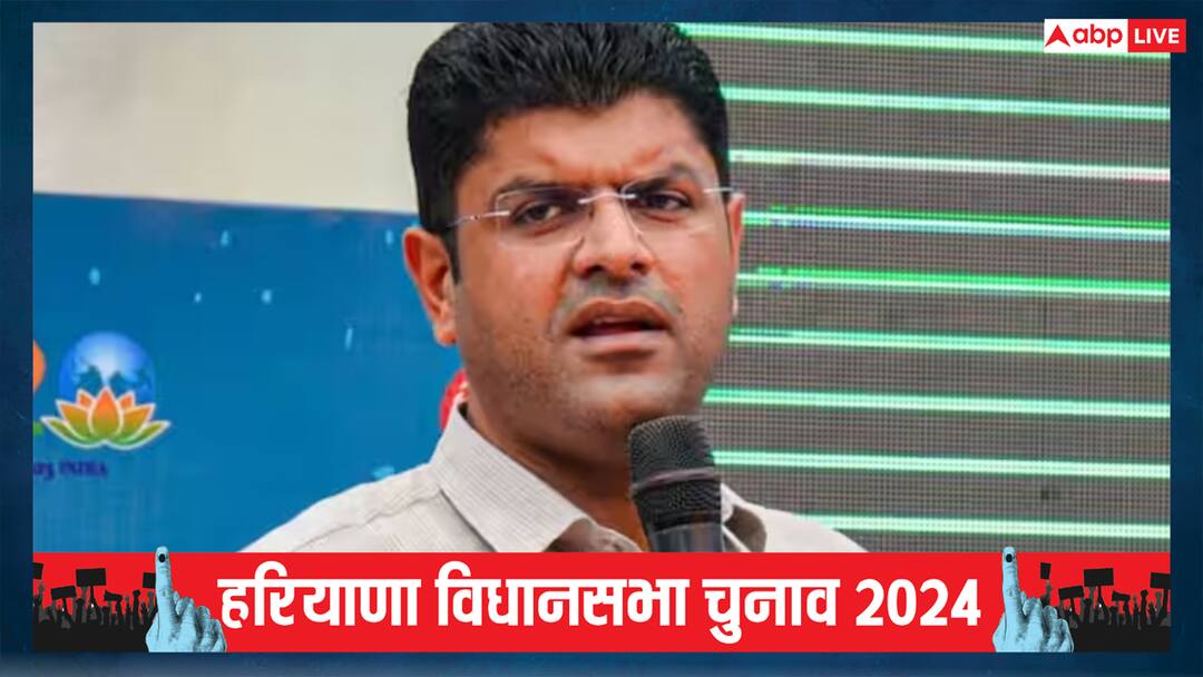 Haryana Election Results 2024: हरियाणा चुनाव के शुरुआती रुझानों में JJP को झटका! दुष्यंत चौटाला चल रहे पीछे Haryana Assembly Election Result 2024 JJP candidate Dushyant Chautala trailing from Uchana Kalan Constituency Haryana Election Results 2024: हरियाणा चुनाव के शुरुआती रुझानों में JJP को झटका! दुष्यंत चौटाला चल रहे पीछे