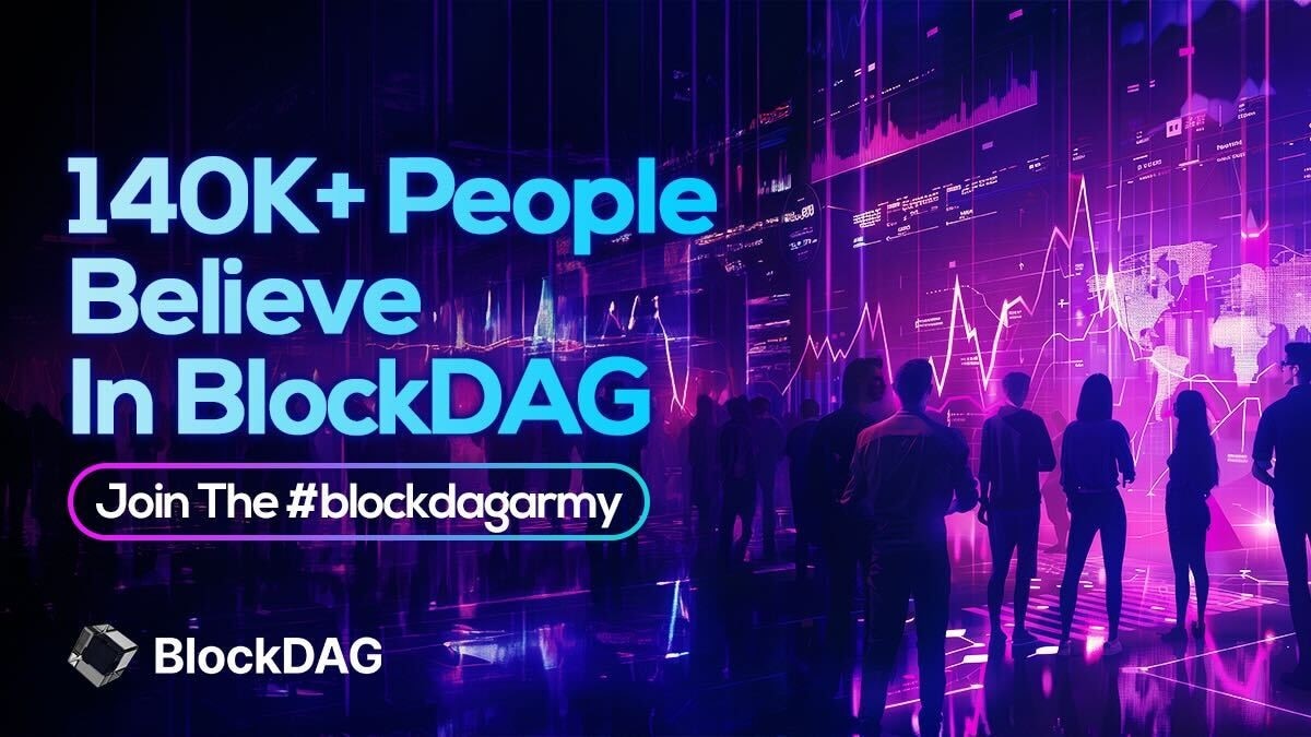 BlockDAG’s M Giveaway Energizes Market With Presale Hitting M As Pepe Unchained and Memebet Strive to Compete