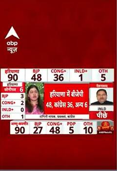 Election Results: हरियाणा-जम्मू कश्मीर के नतीजों के बीच विदेश में Rahul-Priyanka | #shorts