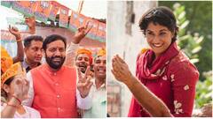 Jubilation, 'Jalebis' In BJP Camp As Party Heads For Historic Hat-Trick In Haryana — IN PICS