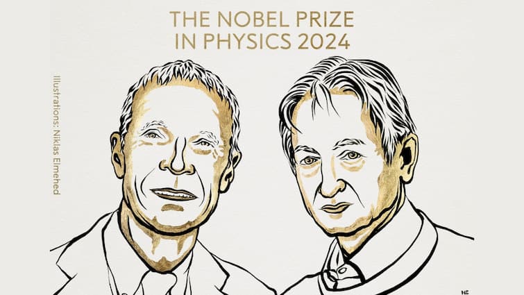 Nobel Prize 2024 Winners Physics Awarded to John J Hopfield Geoffrey E Hinton Nobel Prize 2024: செயற்கை நரம்பியல் வலைப்பின்னல் மூலம் இயந்திரக் கற்றல்: இயற்பியலுக்கான நோபல் பரிசு அறிவிப்பு