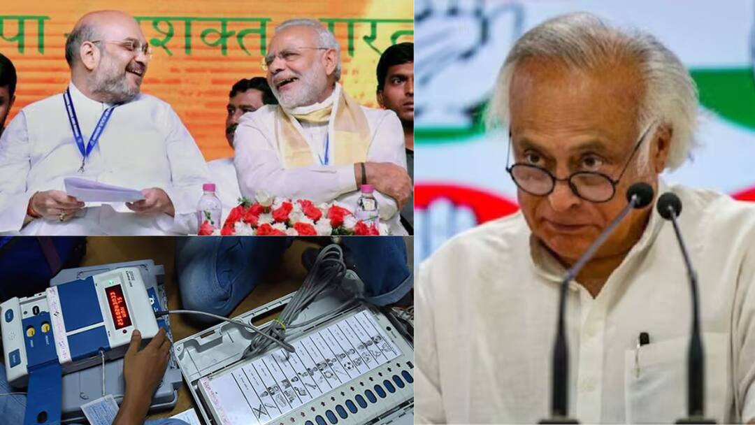 Haryana Elections Results 2024: हरियाणाचा खेळ संपलेला नाही, साडेतीन वाजेपर्यंत मतमोजणी केंद्रांवर थांबा; भाजप माईंड गेम खेळतंय; काँग्रेस नेते जयराम रमेश यांचा खळबळजनक आरोप Haryana Elections Results 2024 Congress allegations on BJP and Election Commission hiding real time vote counting data says Jairam Ramesh Haryana Elections Results 2024: हरियाणाचा खेळ संपलेला नाही, साडेतीन वाजेपर्यंत मतमोजणी केंद्रांवर थांबा; भाजप माईंड गेम खेळतंय; काँग्रेस नेते जयराम रमेश यांचा खळबळजनक आरोप