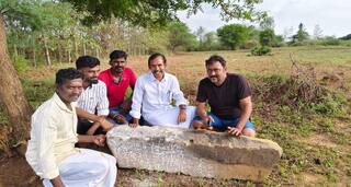 சிவகங்கையில் 13ம் நூற்றாண்டு அரிய வகை ஆசிரியம் கல்வெட்டு கண்டெடுப்பு!