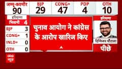 Haryana Election Results: चुनाव आयोग ने Congress के रुझानों में देरी के आरोप का दिया जवाब | ABP News