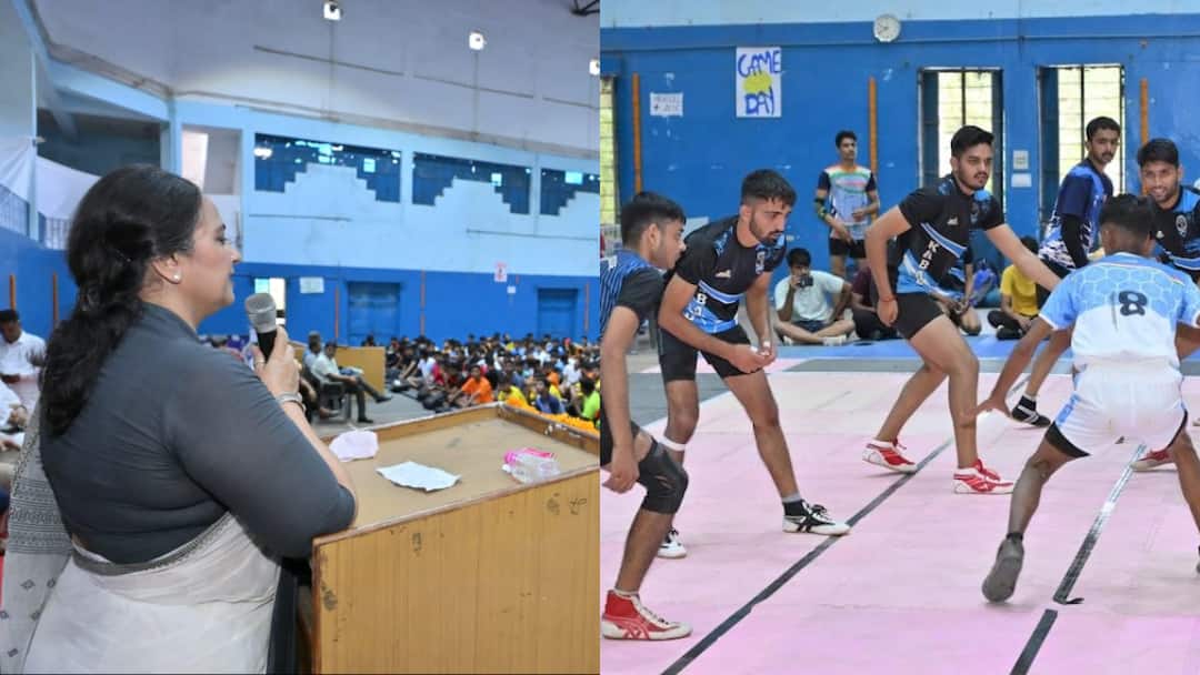 राजस्थान विश्वविद्यालय में इंटर कॉलेज कबड्डी प्रतियोगिता का शुभारंभ, VC ने खिलाड़ियों दी यह सलाह Rajasthan University Inter College Kabaddi Competition started VC gave advice to players ann राजस्थान विश्वविद्यालय में इंटर कॉलेज कबड्डी प्रतियोगिता का शुभारंभ, VC ने खिलाड़ियों दी यह सलाह