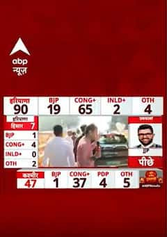 Haryana Election Results: रुझानों के बाद Congress मुख्यालय में जश्न शुरू | #shorts
