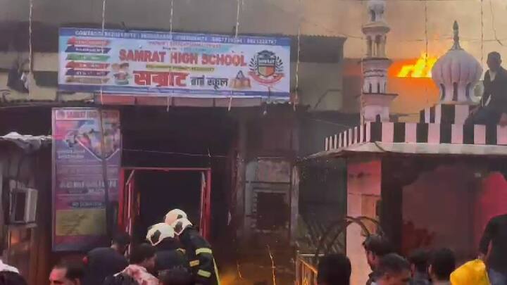 राजधानी मुंबईत कधी आग, कधी लोकल दुर्गघटना, कधी मुसळधार पाऊस तर कधी पूल दुर्घटनाच्या दुर्घटना सातत्याने होतात. आता, घाटकोपरच्या नारायणनगर भागात मोठी आग लागल्याची घटना घडली आहे