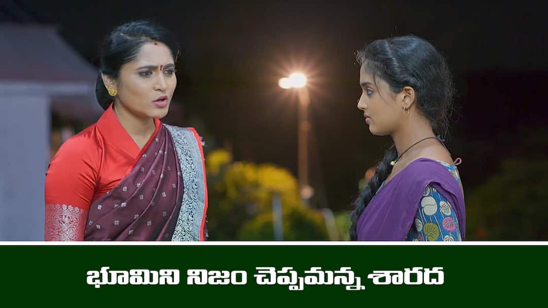 meghasandesham serial today episode October 10th written update Meghasandesham Serial Today  October 10th: ‘మేఘసందేశం’ సీరియల్‌: భూమిని నిజం చెప్పమన్న శారద – గగన్‌ కు ఫోన్‌ చేసి లవ్‌ ప్రపోజ్‌ చేసిన నక్షత్ర
