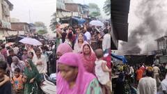 मुंबईत चॉकलेटचं रॅपर बनवणाऱ्या कंपनीला भीषण आग; अग्निशमनच्या 6 गाड्या घटनास्थळी