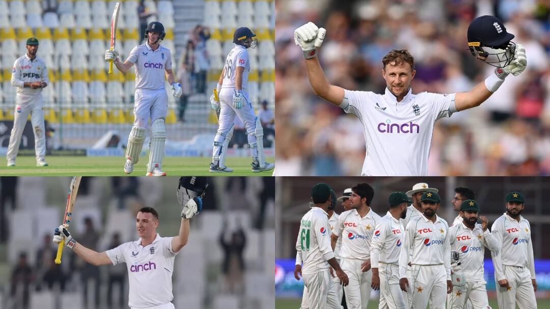 PAK vs ENG: इंग्लैंड का जवाब नहीं, टेस्ट में वनडे जैसा खेलकर बना डाले 492 रन; लगे 5 शतक; अब क्या करेगा पाकिस्तान PAK vs ENG 1st test England played like ODI in test scored 492 runs multan Test 5 centuries What will Pakistan do now joe root harry brook PAK vs ENG: इंग्लैंड का जवाब नहीं, टेस्ट में वनडे जैसा खेलकर बना डाले 492 रन; लगे 5 शतक; अब क्या करेगा पाकिस्तान