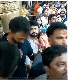 भारतीय क्रिकेटरों ने उज्जैन के महाकालेश्वर मंदिर में पूजा-अर्चना की | #shorts