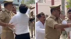 ਵਕੀਲ ਨੇ ਭਾਜਪਾ MLA ਨੂੰ ਭਜਾ-ਭਜਾ ਕੁੱਟਿਆ, ਪੁਲਸ ਖੜੀ ਵੇਖਦੀ ਰਹੀ ਤਮਾਸ਼ਾ, ਦੇਖੋ VIDEO