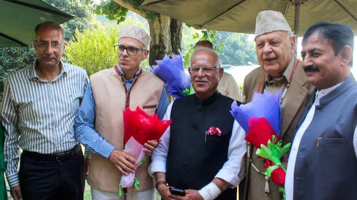 Omar Abdullah of the J&K National Conference secured a win in both the seats he contested from. He is likely to return as CM when the first government of the Union territory is sworn in.