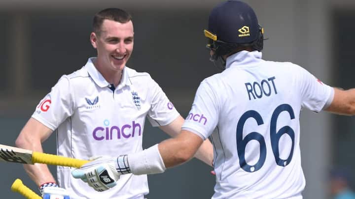 England batters Joe Root and Harry Brook both smacked their respective double hundreds and helped England to post their highest-ever total against Pakistan in Tests, surpassing the previous-best of 657 runs. (Image Credits: X/ @englandcricket)