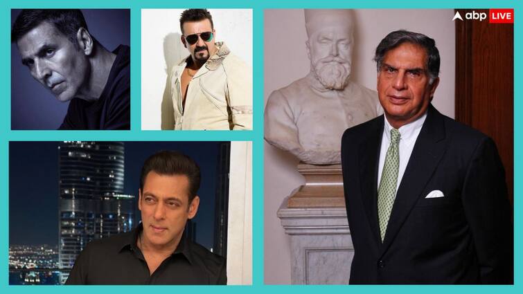 Ratan Tata Death Bollywood Celebs reaction Salman Khan Sanjay Dutt Jr NTR Kamal Haasan Ratan Tata Death: South to Bollywood celebs mourn the death of Ratan Tata, these stars including Salman-Akshay Kumar expressed grief