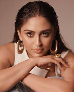 Krystle D'Souza Wins Staring Contest In With Glam Game On In Latest Photoshoot; See