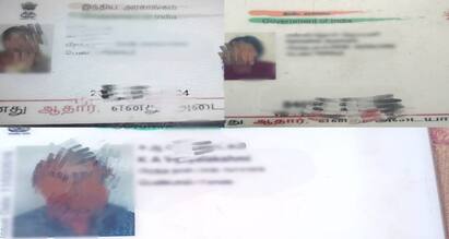 Crime Fake Aadhaar card production is going on in Sivagangai district Crime: ரூ.2000 கொடுத்தால் போலி ஆதார் ! - சிவகங்கையில் பெண் ஏஜெண்டுகள் மூலம் சட்ட விரோதமா ?