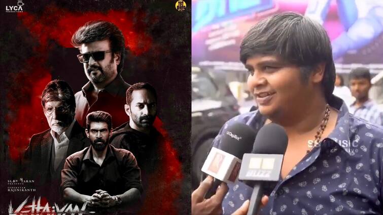 Director Karthik Subbaraj watches Rajinikanth vettaiyan movie Karthik Subbaraj : தலைவர் குறி வச்சா தப்பாது.. வேட்டையன் பார்க்கவந்த கொலவெறி ரஜினி ரசிகன் கார்த்திக் சுப்பராஜ்