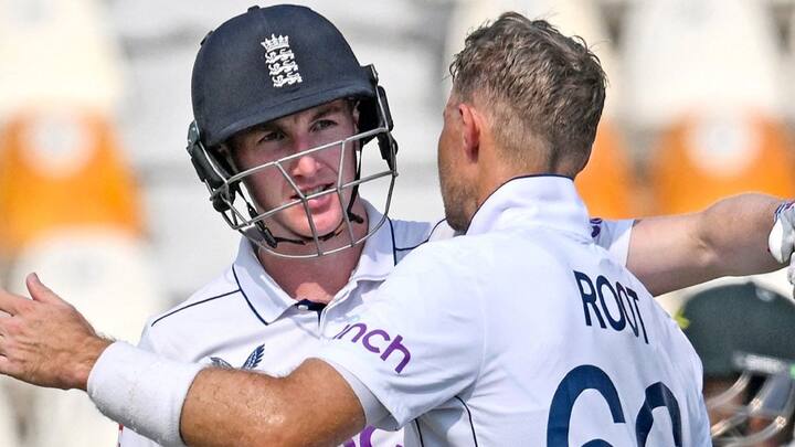 Root and Brook, with their respective 250-plus scores, also marked only the third instance where multiple batters went past the 250-plus runs mark individually in the same Test innings. (Image Credits: X/ @englandcricket)