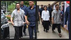 રતન ટાટાને શ્રદ્ધાંજલિ આપવા માટે એક્સ પત્ની કિરણ રાવ સાથે પહોંચ્યો આમિર ખાન, કહ્યું- 'ખૂબ જ દુઃખદ દિવસ છે'