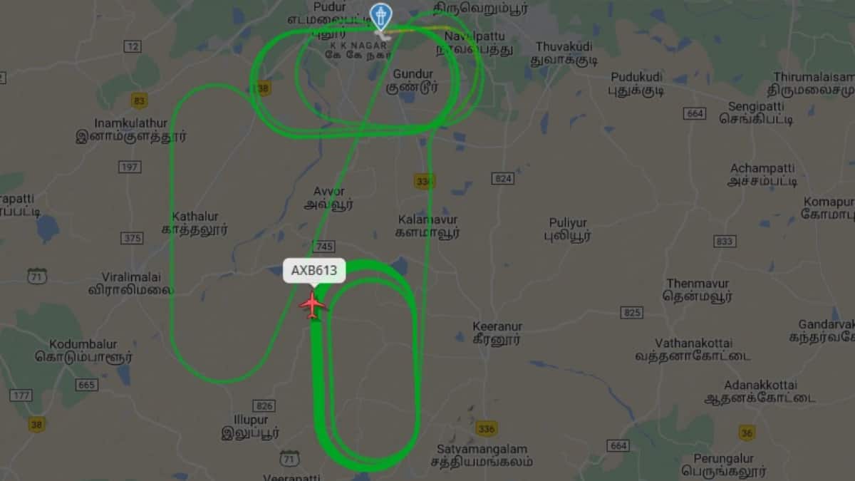 एयर इंडिया के विमान की त्रिची एयरपोर्ट पर सेफ लैंडिग, दो घंटे तक अटकी रही 140 यात्रियों की जान