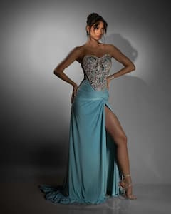 Disha Patani Flaunts Her Svelte Figure In An Embellished Corset Dress; SEE PICS