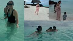 सोनम कपूर ने ब्लैक बिकिनी में ढाया कहर, बेटे संग समुद्र के बीच एंजॉय करती दिखीं एक्ट्रेस, तस्वीरें हुईं वायरल