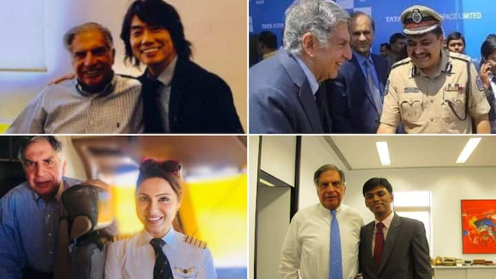 Numerous social media users spanning across various walks of life shared their moment with Ratan Tata to pay their tributes to the leading business leader.