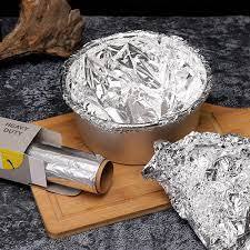 Additionally, very hot food should not be wrapped in aluminum foil. If you do this, aluminum may leach into the food and cause illness.