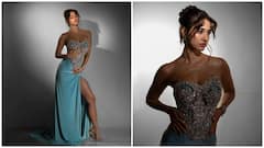 Disha Patani Flaunts Her Svelte Figure In An Embellished Corset Dress; SEE PICS