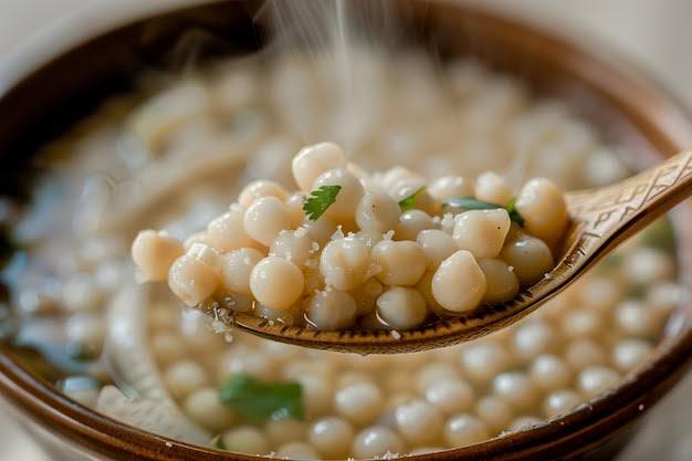 हार्ट हेल्थ से पीड़ित लोग (: यदि तला हुआ हो) साबूदाना का उपयोग अक्सर उन डिशेज में किया जाता है जिनमें डीप-फ्राइंग शामिल होता है, जैसे कि साबूदाना वड़ा, जिसमें अनहेल्दी फैट की मात्रा ज्यादा हो सकती है. हृदय रोग से पीड़ित लोगों या कोलेस्ट्रॉल कम करने की चाहत रखने वाले लोगों को ऐसी डिश खाने से बचना चाहिए.