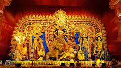 Glimpse Of The Jagannath Temple Themed Durga Puja Pandal In Kolkata